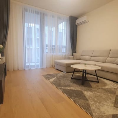 Rent of a new 2-room apartment, 56 m², Belgrade, Serbia